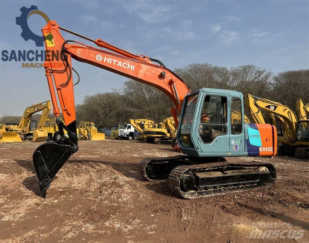 Hitachi EX 120 Kāpurķēžu ekskavatori