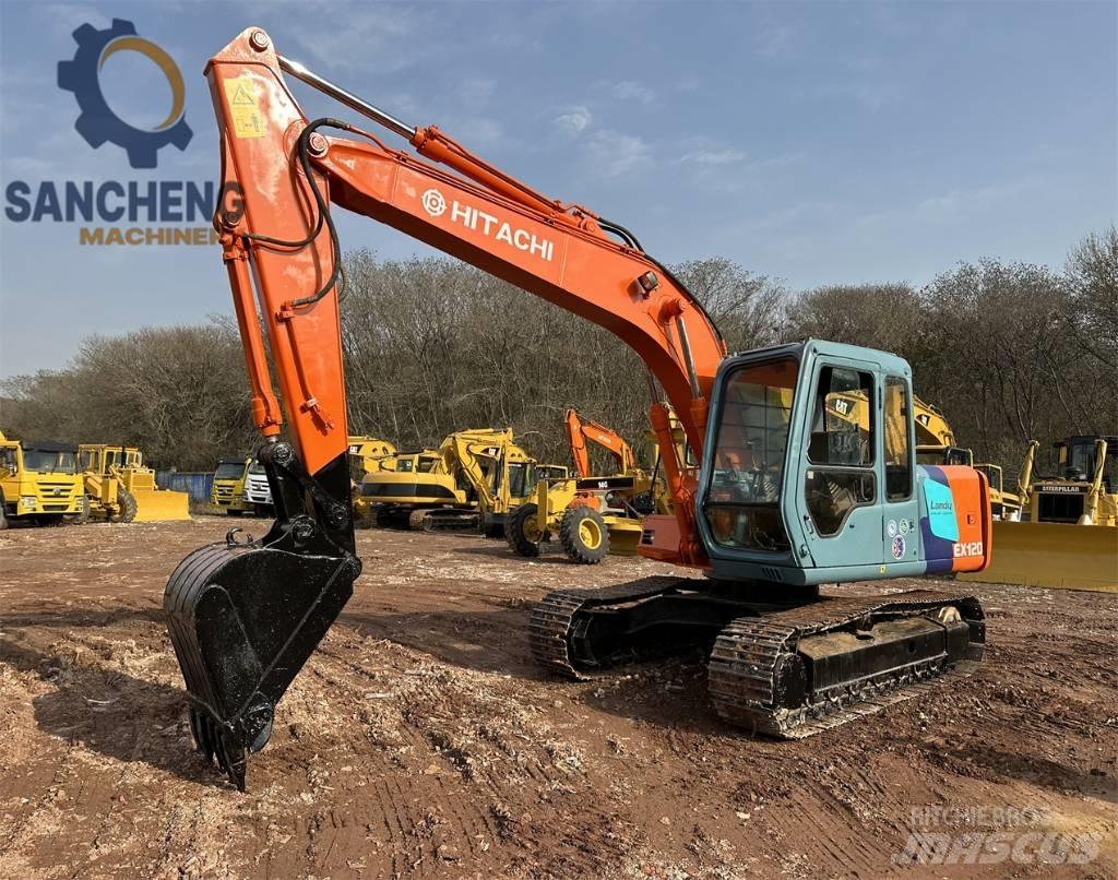 Hitachi EX 120 Kāpurķēžu ekskavatori