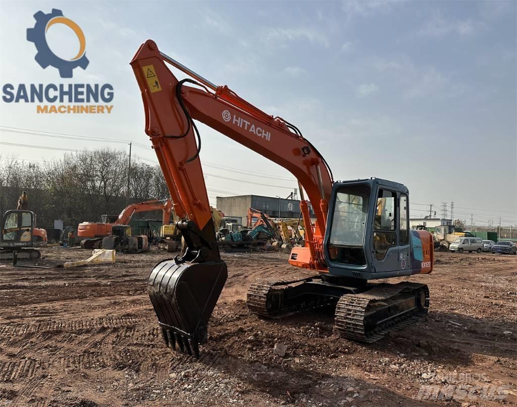 Hitachi EX 120 Kāpurķēžu ekskavatori