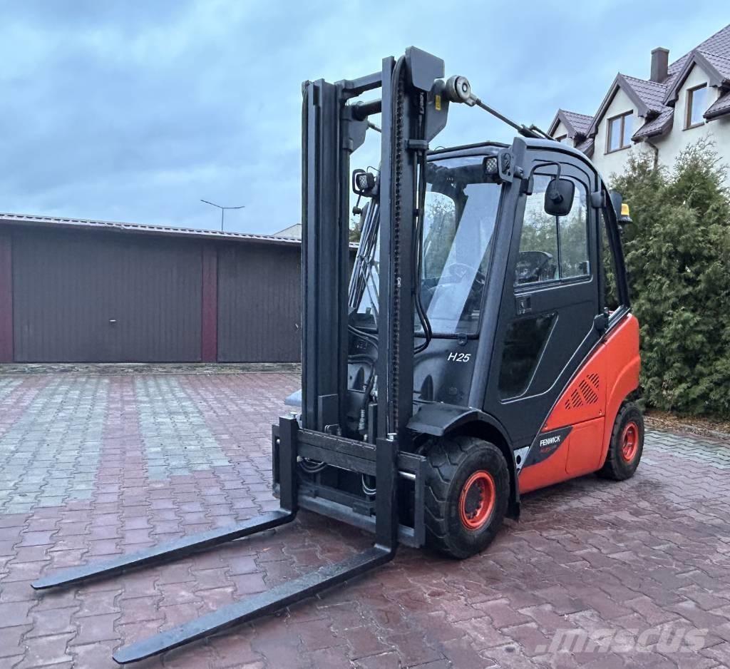 Linde H25T-02 LPG tehnika