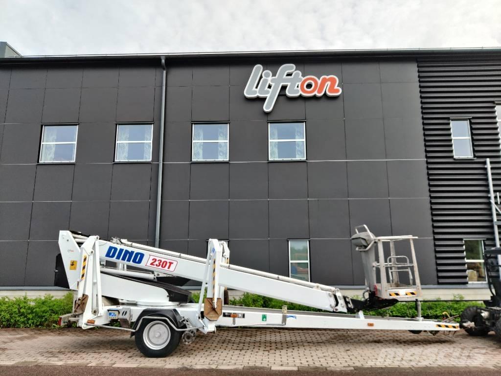 Dino 230 T Skylift Pacēlājplatformas - piekabes