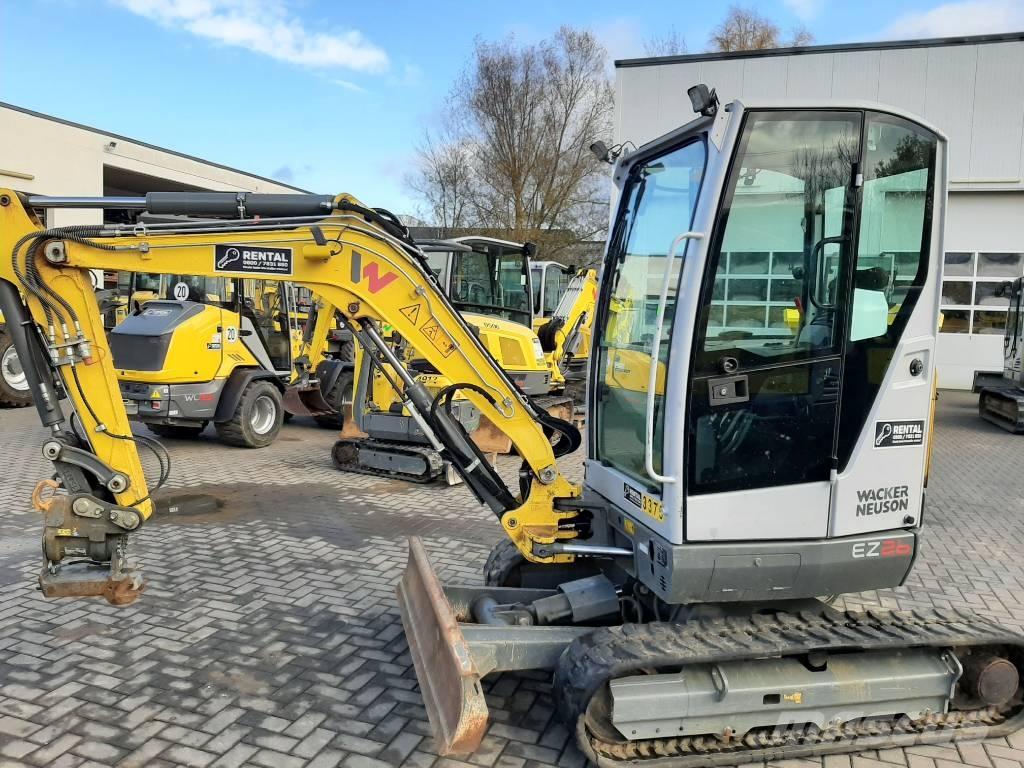 Wacker Neuson EZ26 Kāpurķēžu ekskavatori