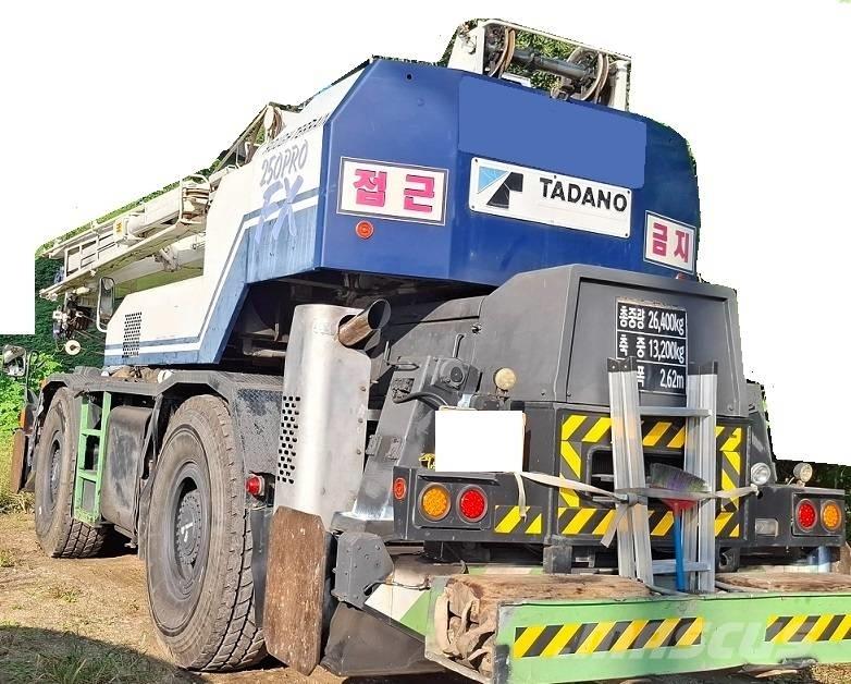 Tadano TR 250 M Celtņi nelīdzenām virsmām