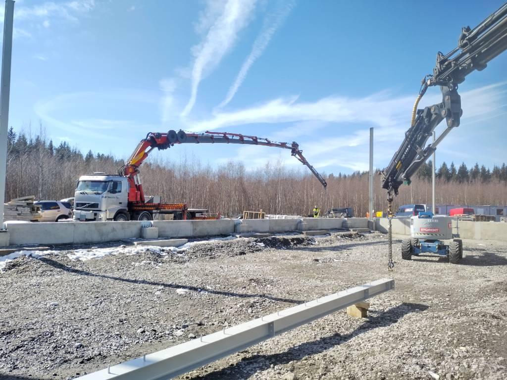 Volvo FH-6x2R Smagās mašīnas ar celtni