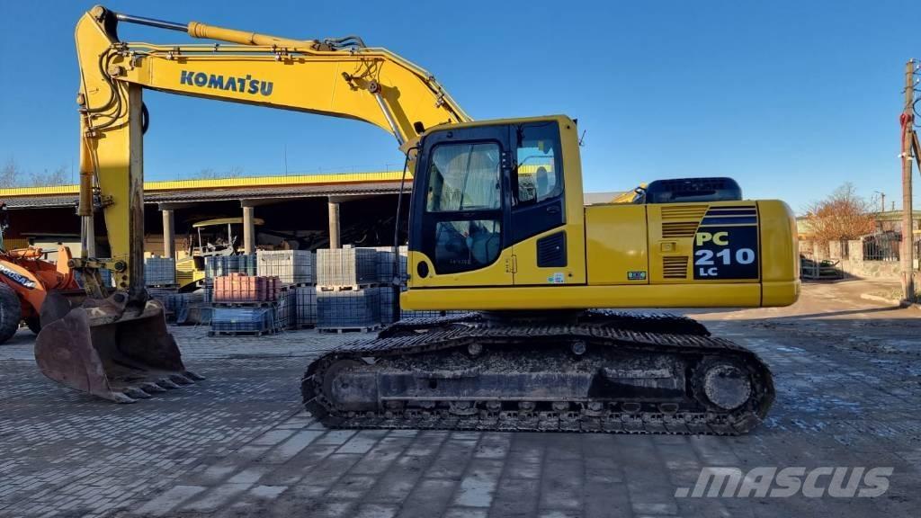 Komatsu PC 210 LC Kāpurķēžu ekskavatori