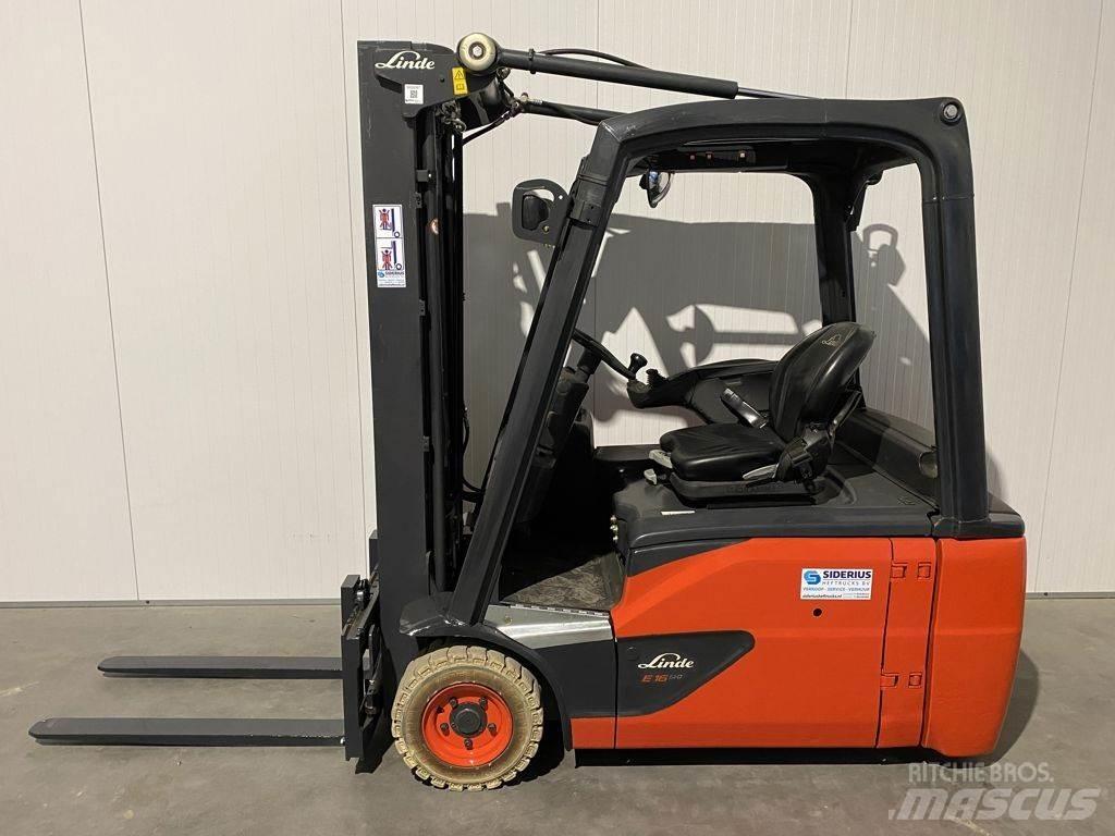 Linde E16L-386 Elektriskie iekrāvēji