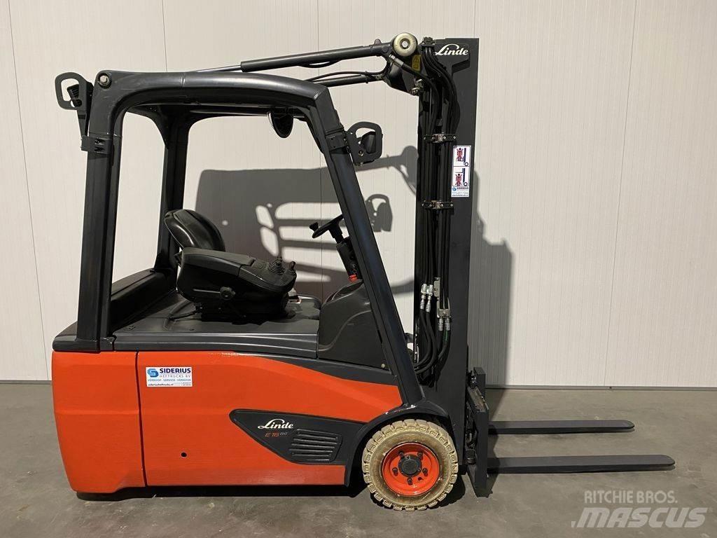 Linde E16L-386 Elektriskie iekrāvēji