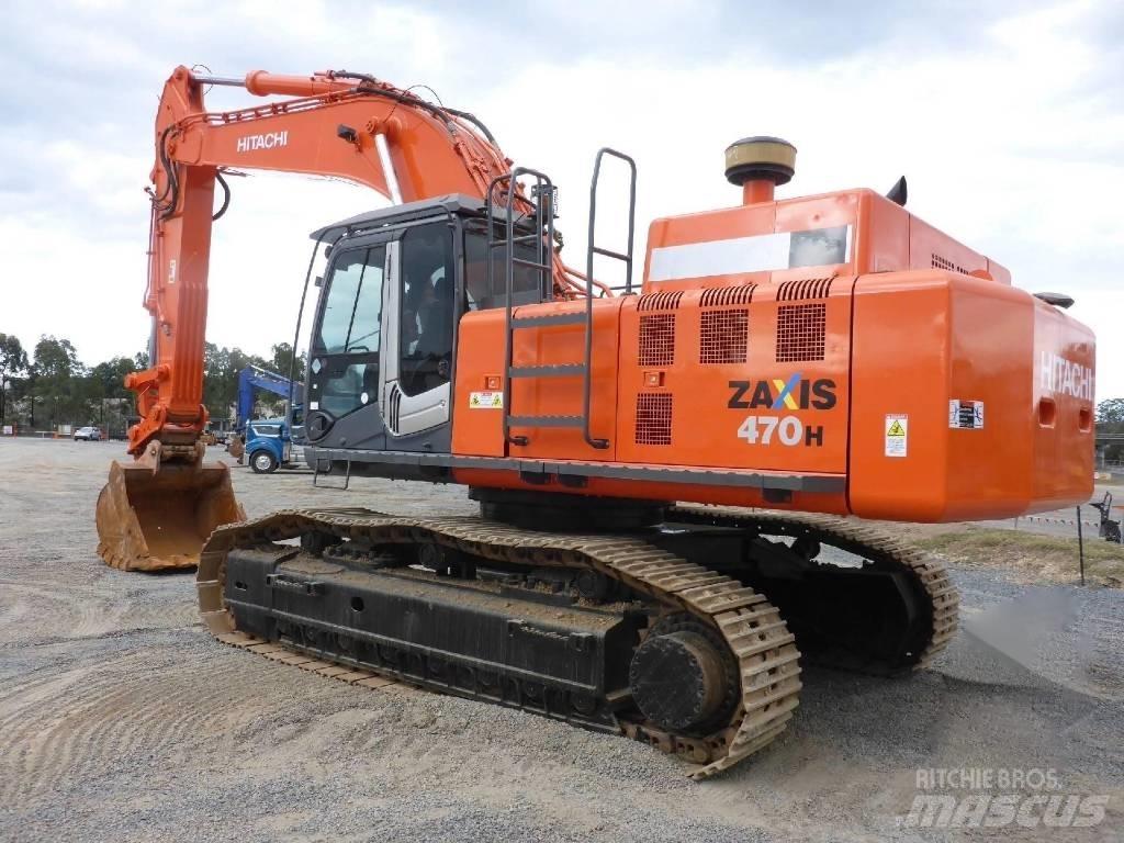 Hitachi 470 Kāpurķēžu ekskavatori