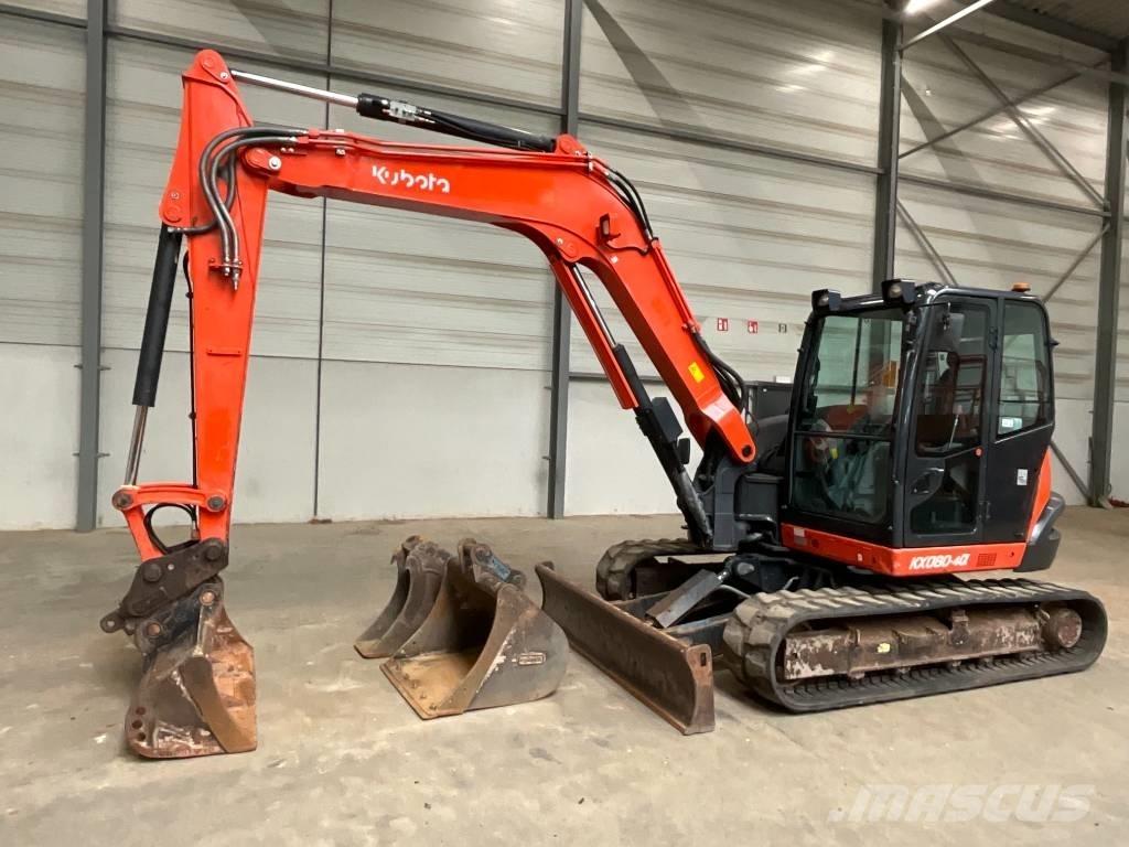Kubota KX 080-4 A Vidēja lieluma ekskavatori 7 t - 12 t