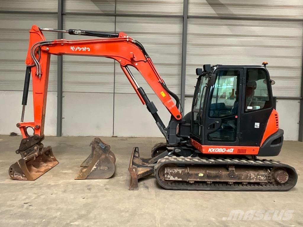 Kubota KX 080-4 A Vidēja lieluma ekskavatori 7 t - 12 t