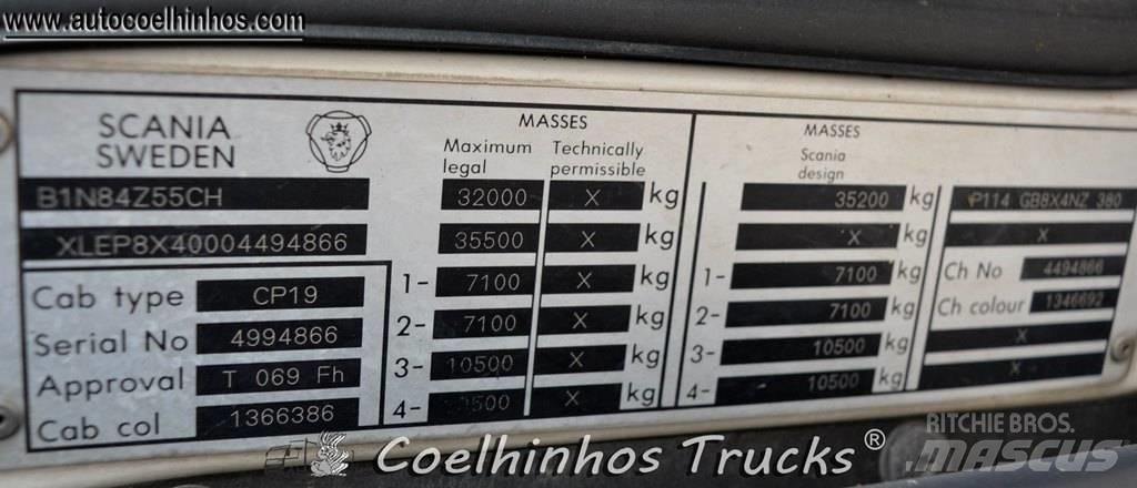 Scania 114 G 380 Graudu pārvadāšanas mašīnas