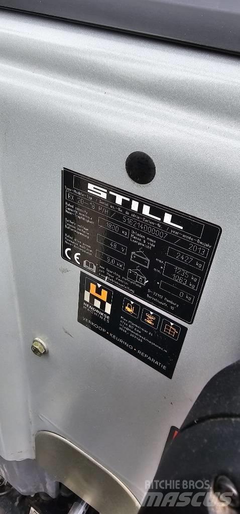 Still RX20-18 Elektriskie iekrāvēji