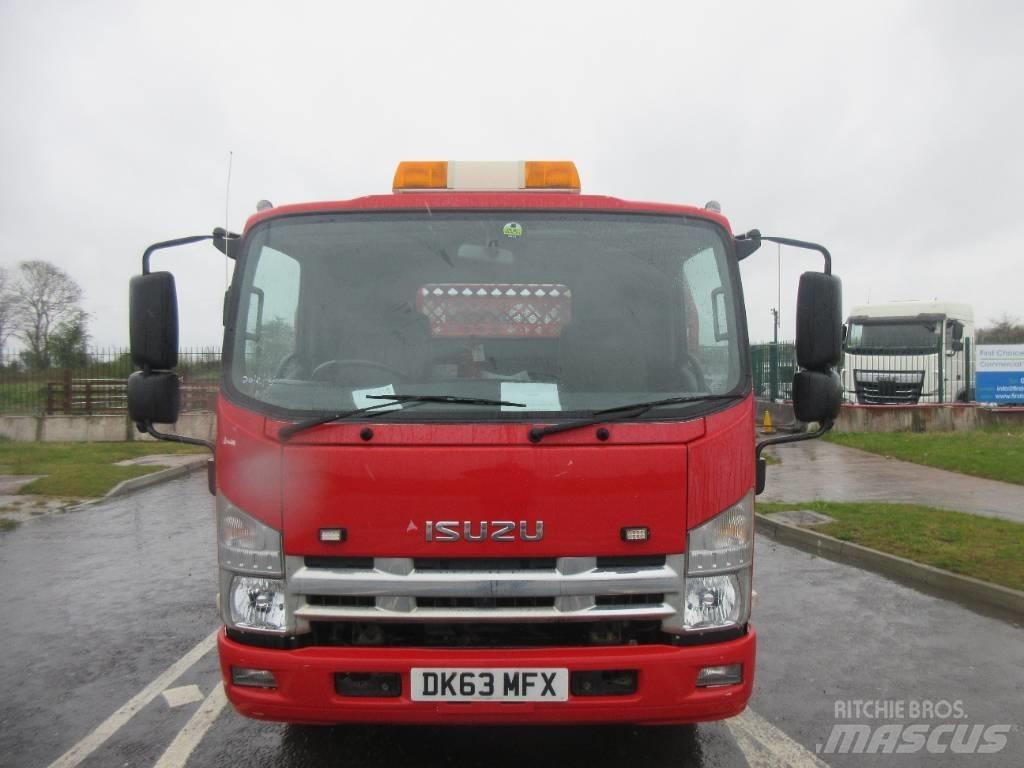 Isuzu N 75.190 Platformas/kravas mašīnas ar vinču