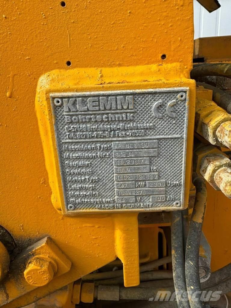 Klemm KR 806-3D Celtniecības urbji