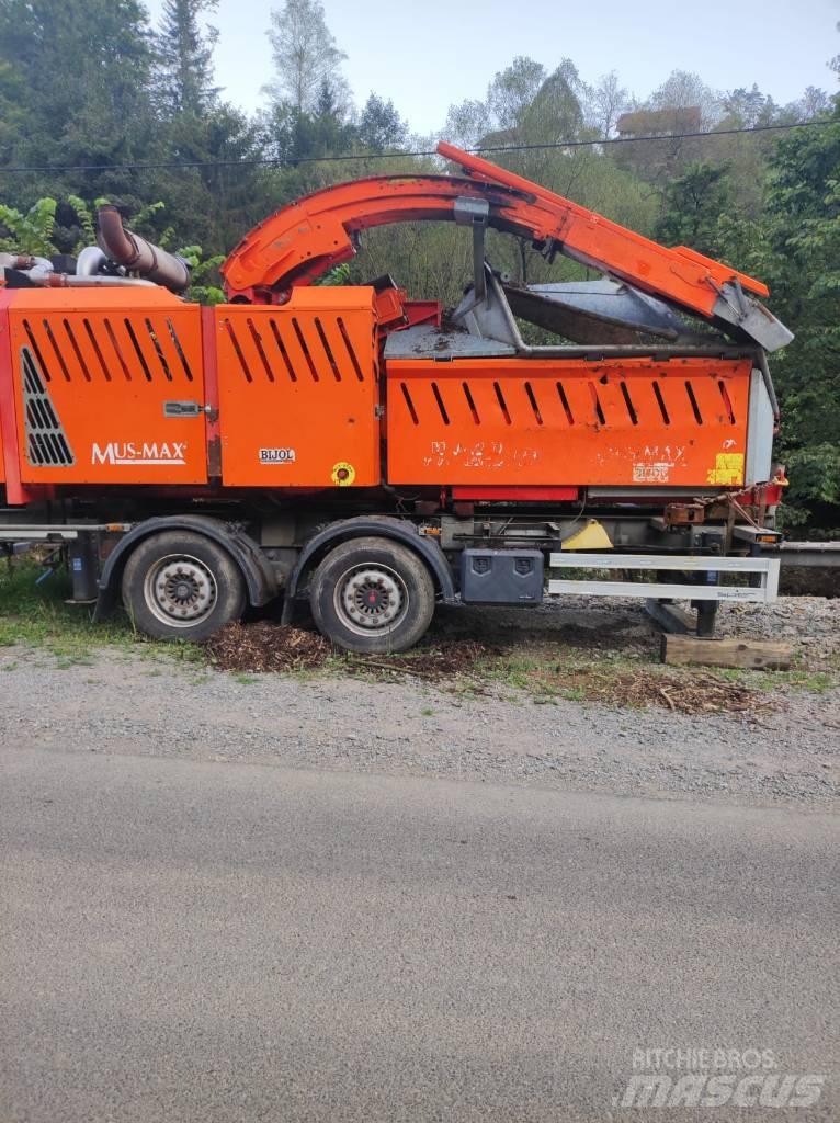 Mus-Max 10XL Koksnes šķeldotāji