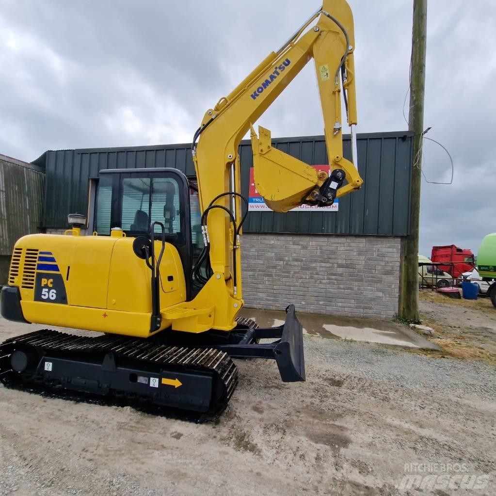 Komatsu PC56-7 Mini ekskavatori < 7 t