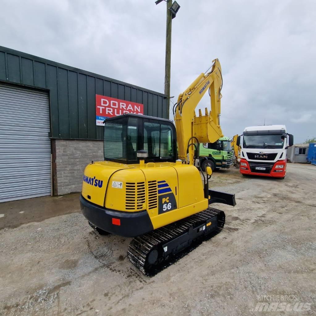 Komatsu PC56-7 Mini ekskavatori < 7 t
