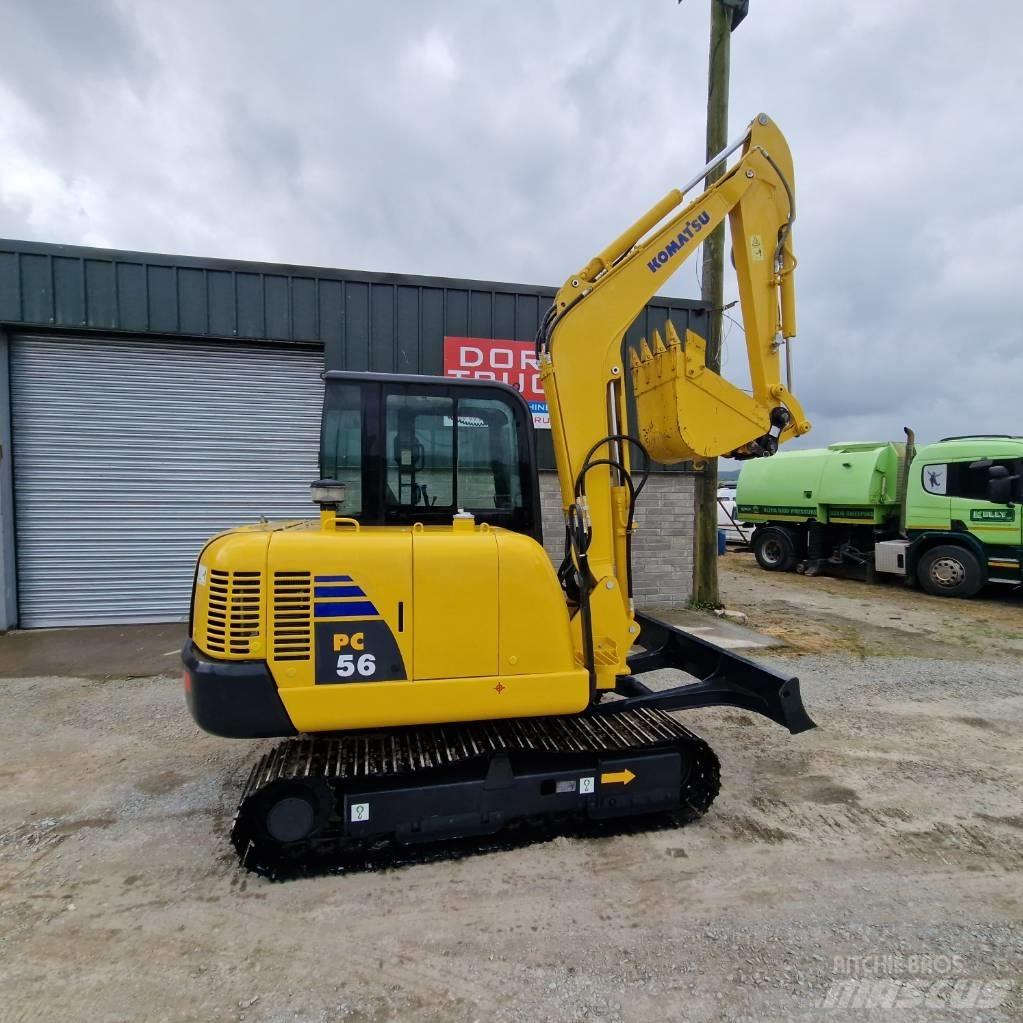 Komatsu PC56-7 Mini ekskavatori < 7 t
