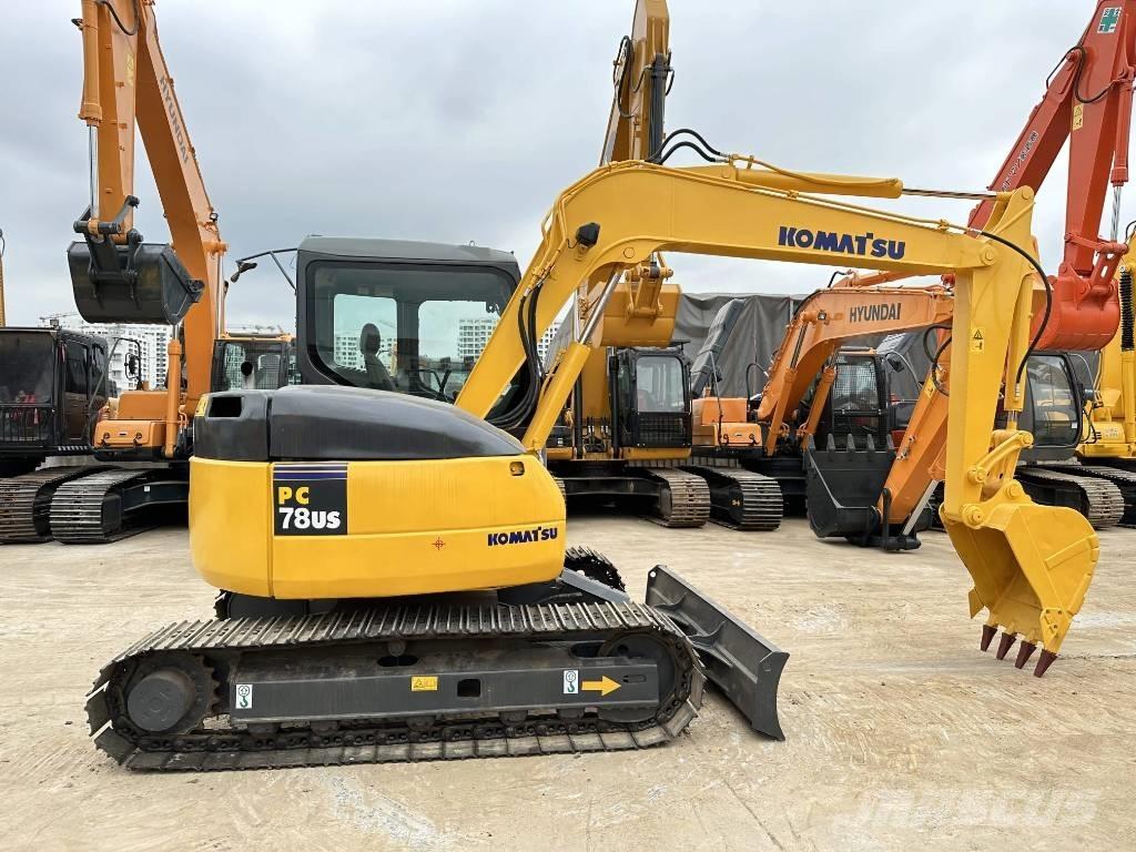 Komatsu PC78US Vidēja lieluma ekskavatori 7 t - 12 t