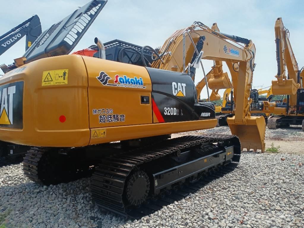CAT 320D2 Kāpurķēžu ekskavatori