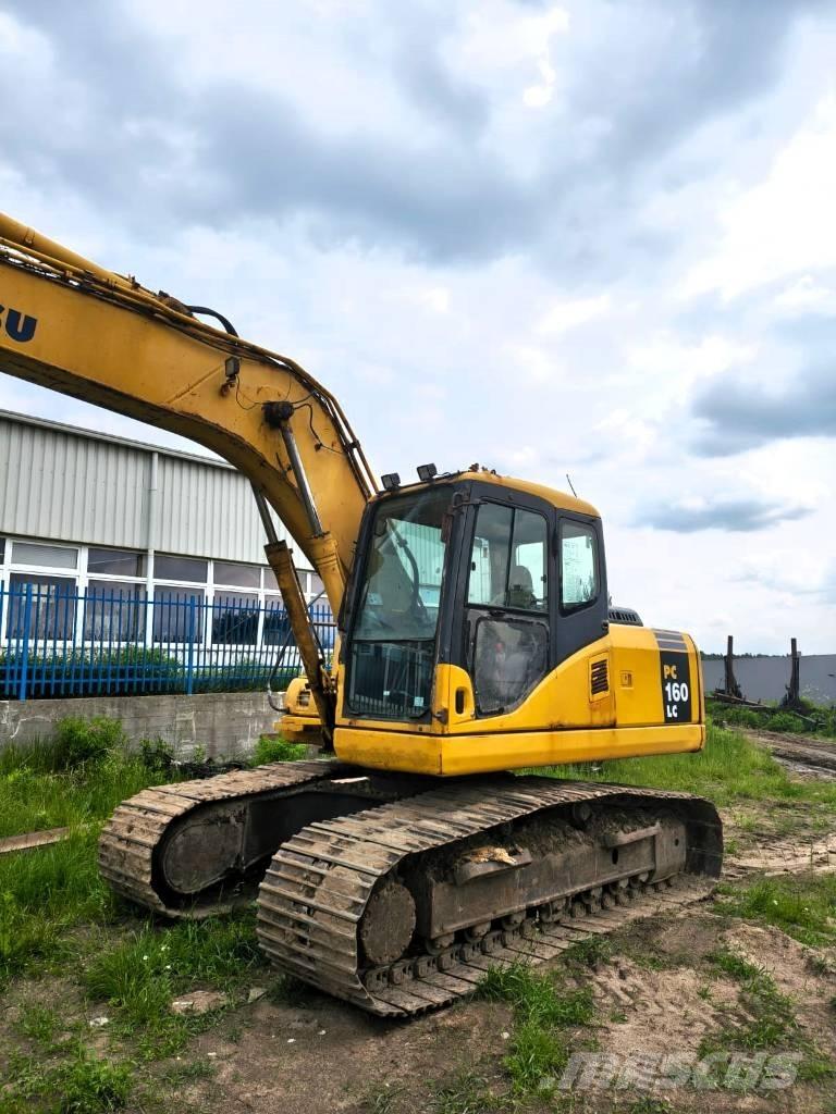 Komatsu PC 160 LC-7K Kāpurķēžu ekskavatori