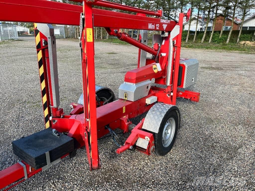 Omme Mini 12 EBJ Pacēlājplatformas - piekabes