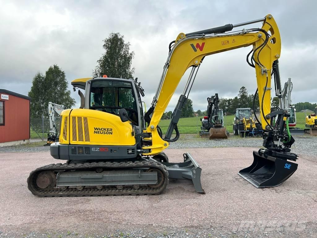 Wacker Neuson EZ80 Vidēja lieluma ekskavatori 7 t - 12 t