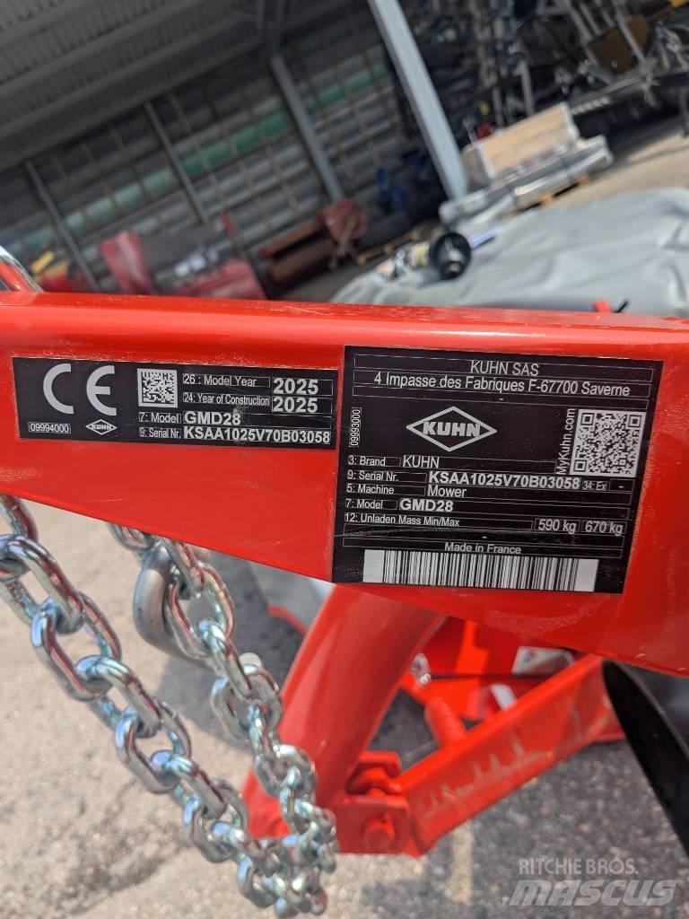 Kuhn GMD 28 Pļaujmašīnas
