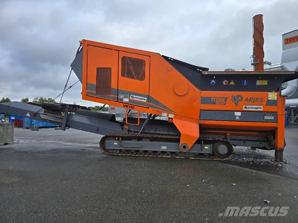 Arjes Titan 900 Mobilie drupinātāji