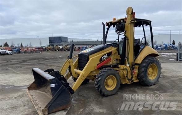 CAT 416E Ekskavatori-iekrāvēji