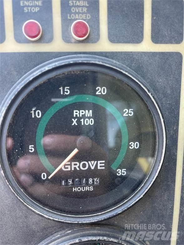 Grove TMS500E Smagās mašīnas ar celtni