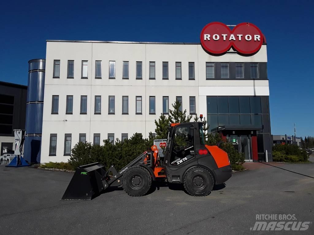 Hitachi ZW75-6 Iekrāvēji uz riteņiem