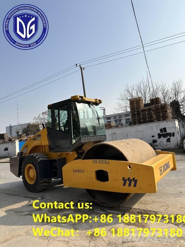 XCMG XS 203 J Vienvalča grunts veltņi