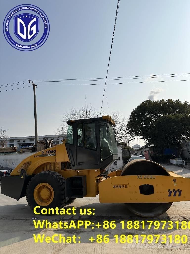 XCMG XS 203 J Vienvalča grunts veltņi