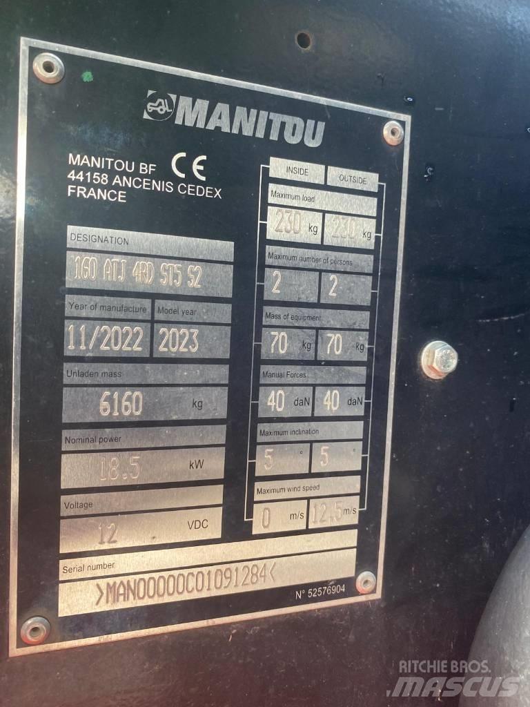 Manitou 160 ATJ Strēles pacēlāji