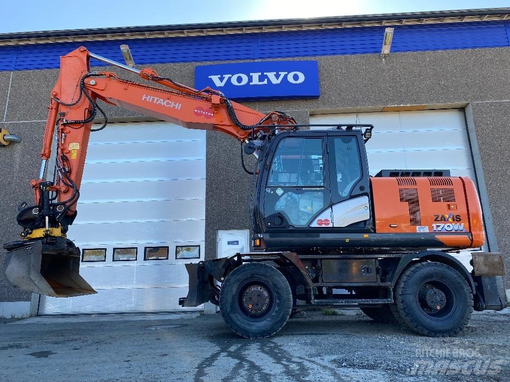 Hitachi ZX170w-6 2P Ekskavatori uz riteņiem