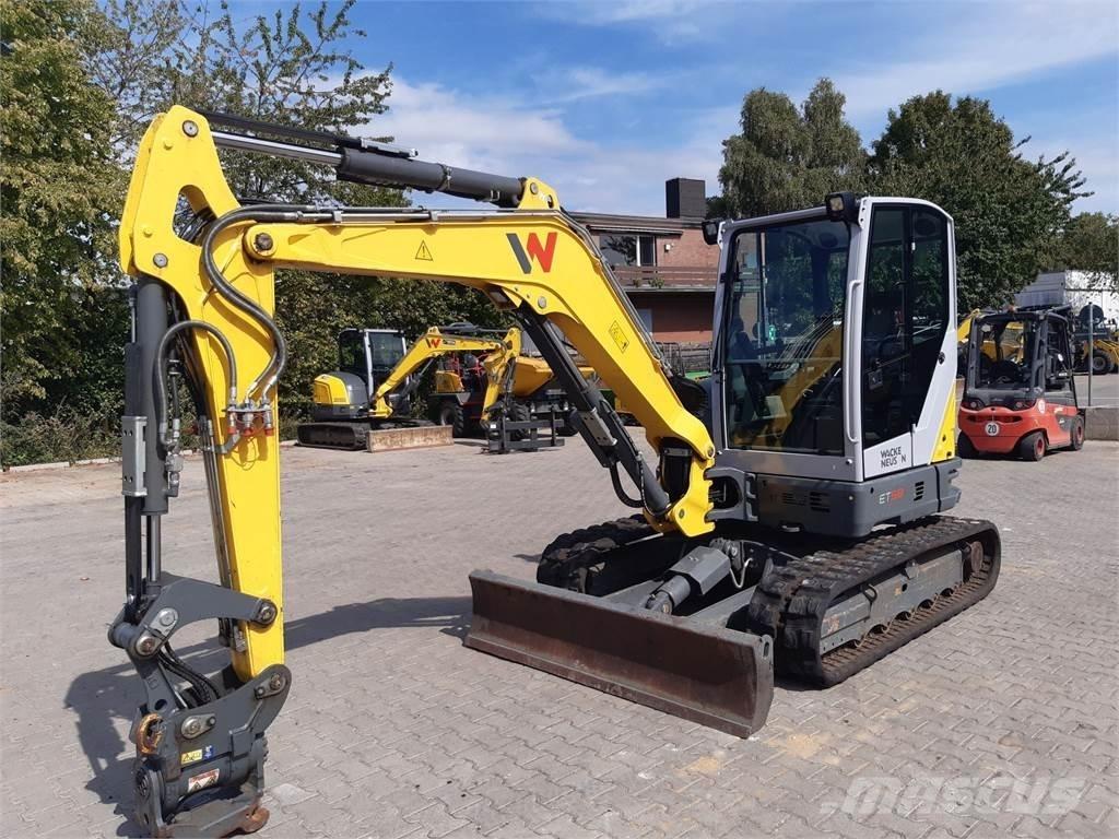 Wacker Neuson ET58 Kāpurķēžu ekskavatori