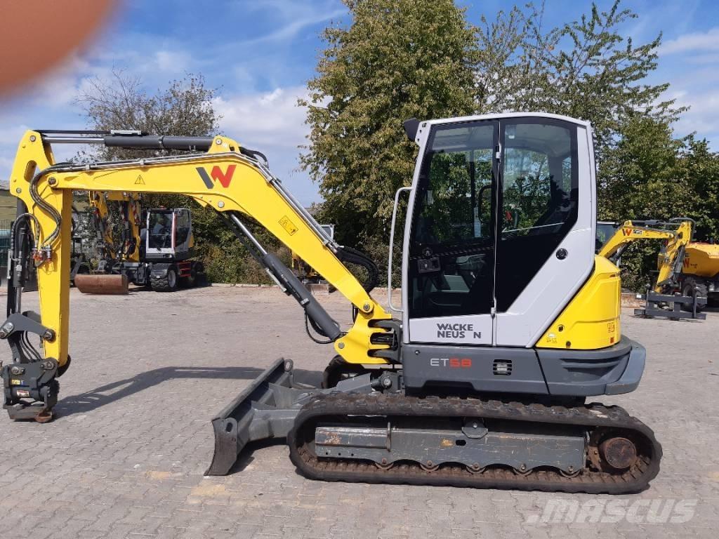 Wacker Neuson ET58 Kāpurķēžu ekskavatori