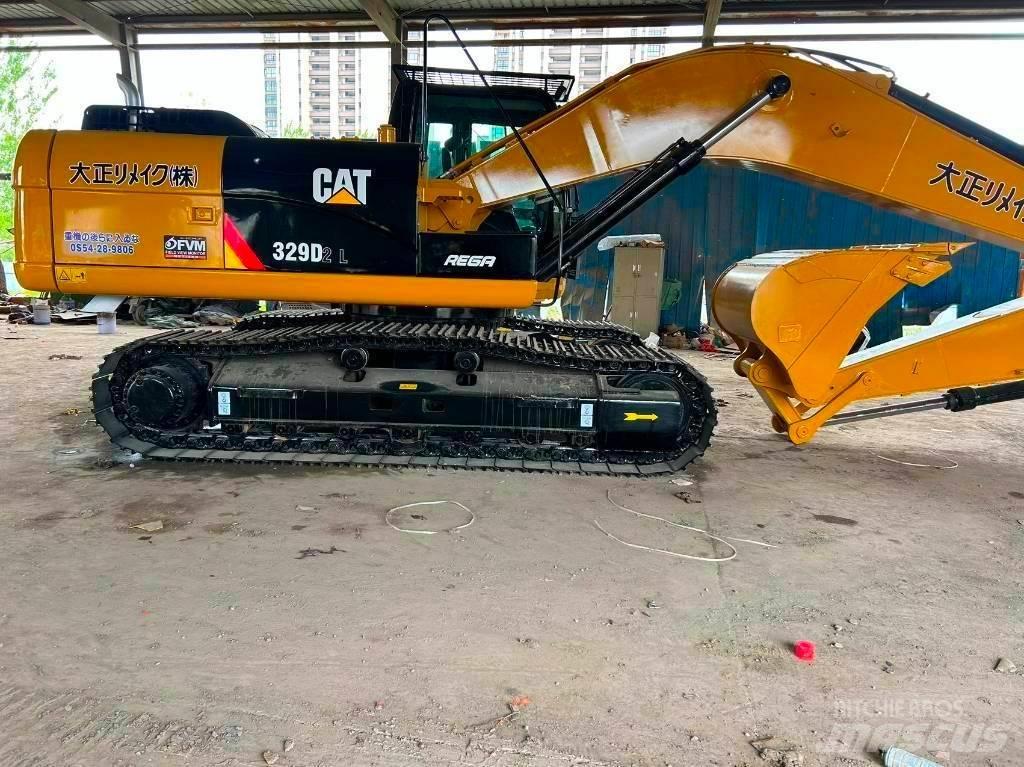 CAT 329 D Kāpurķēžu ekskavatori