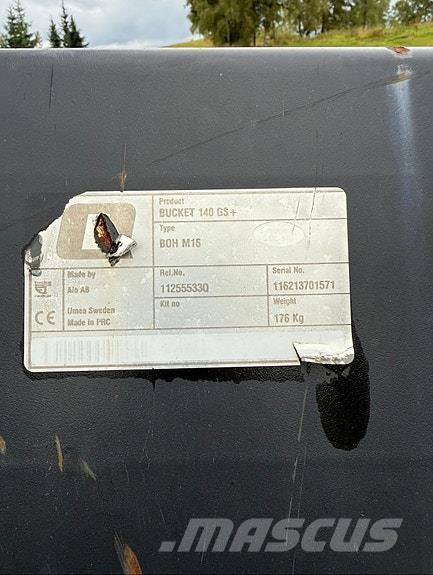  Ålø Quicke GS+ 140 Standarta piekabes