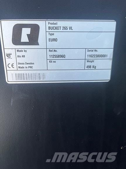  Ålø VL 265 Euro Standarta piekabes