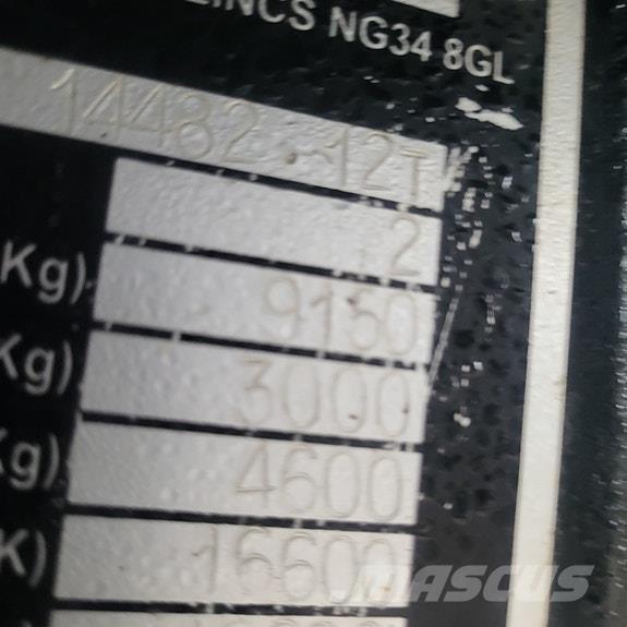 Bailey 12 T dumper Standarta piekabes