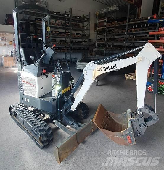 Bobcat E10 Kāpurķēžu ekskavatori