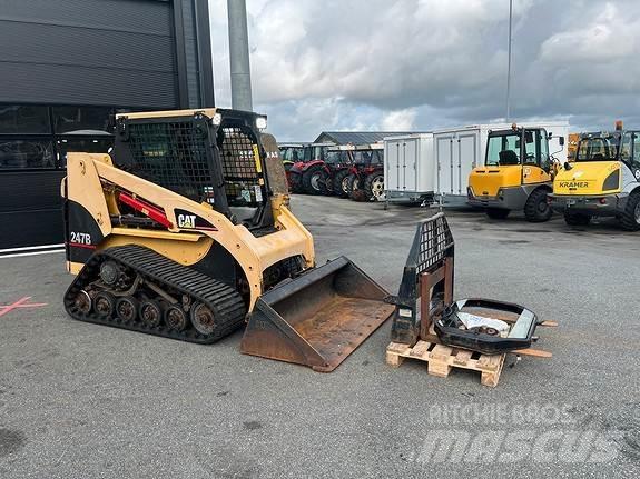 CAT 247B Lietoti riteņu kompaktiekrāvēji
