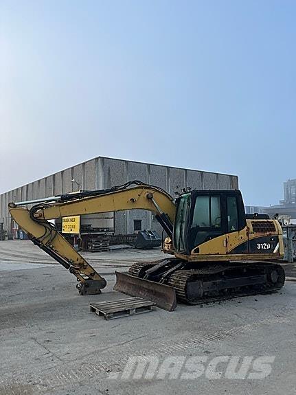 CAT 312D Hugges nå! Kāpurķēžu ekskavatori