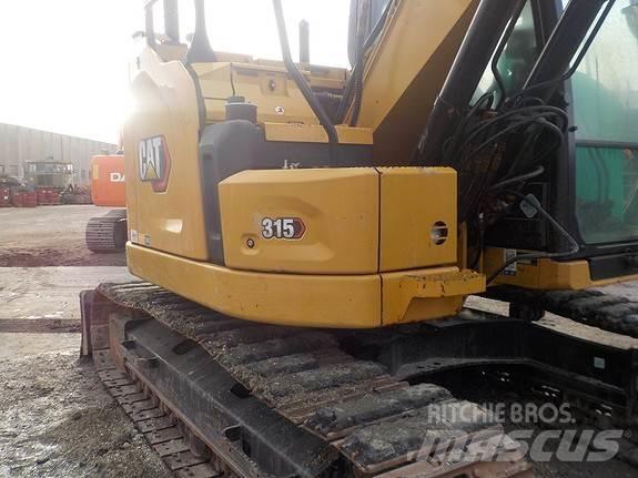 CAT 315 Hugges nå!! Kāpurķēžu ekskavatori