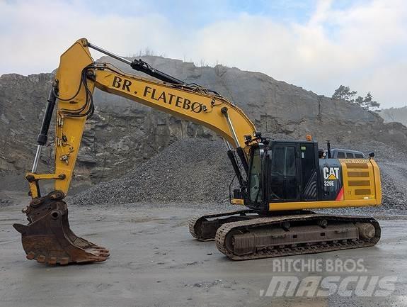 CAT 329EL Kāpurķēžu ekskavatori