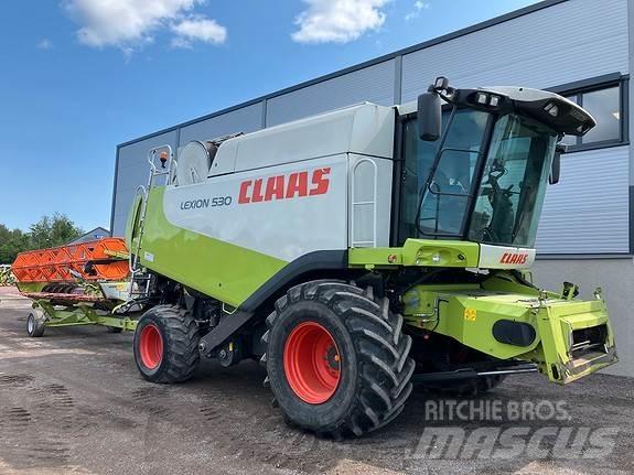CLAAS Lexion 530 Ražas novākšanas kombaini