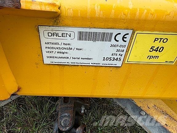 Dalen 2007 Cita ceļu uzturēšanas un sniega novākšanas tehnika