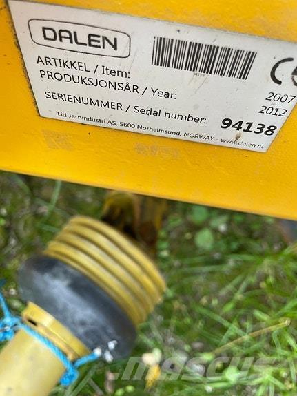 Dalen 2007 Cita ceļu uzturēšanas un sniega novākšanas tehnika